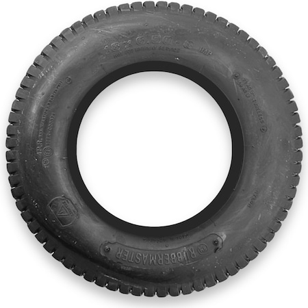 Rubbermaster 18x6.50-8 Turf 4 Ply Tubeless Low Speed Tire 450318